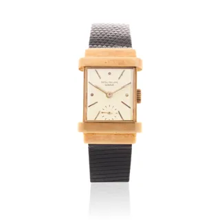 Patek Philippe Top Hat 1450 18k yellow gold Silver