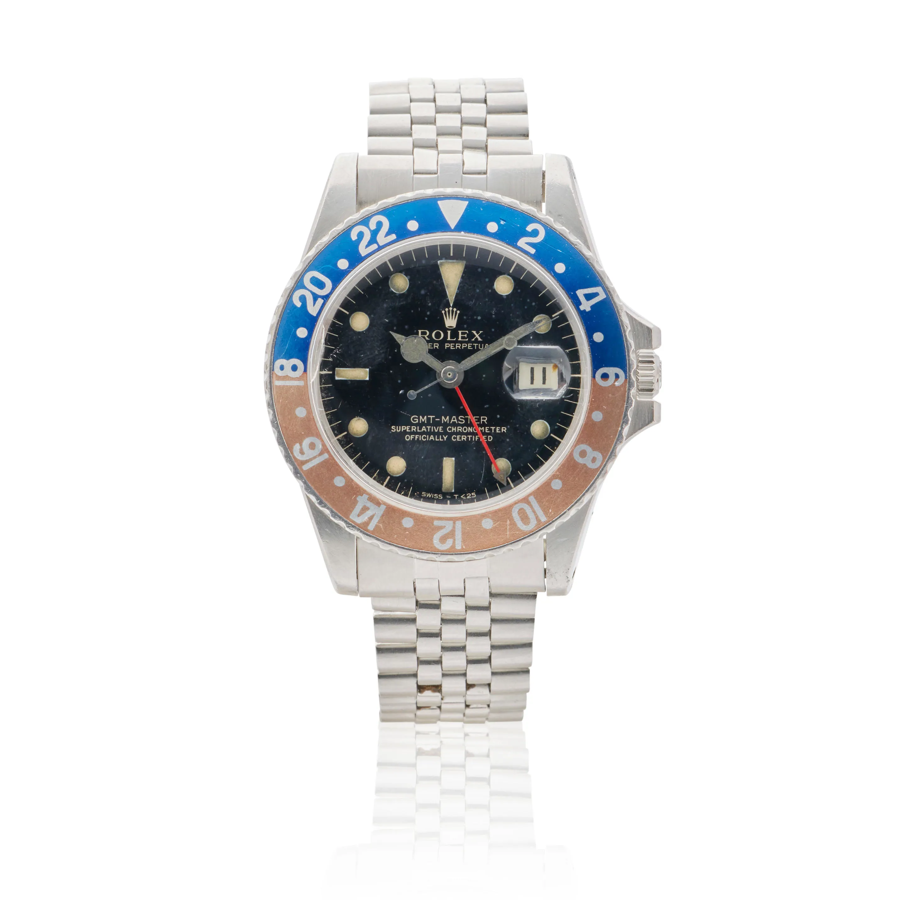 Rolex GMT-Master 1675 39mm Stainless steel Black