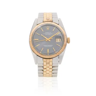 Rolex Datejust 1601 Rose gold and Stainless steel Gray