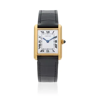 Cartier Tank Louis 78086 18k yellow gold White