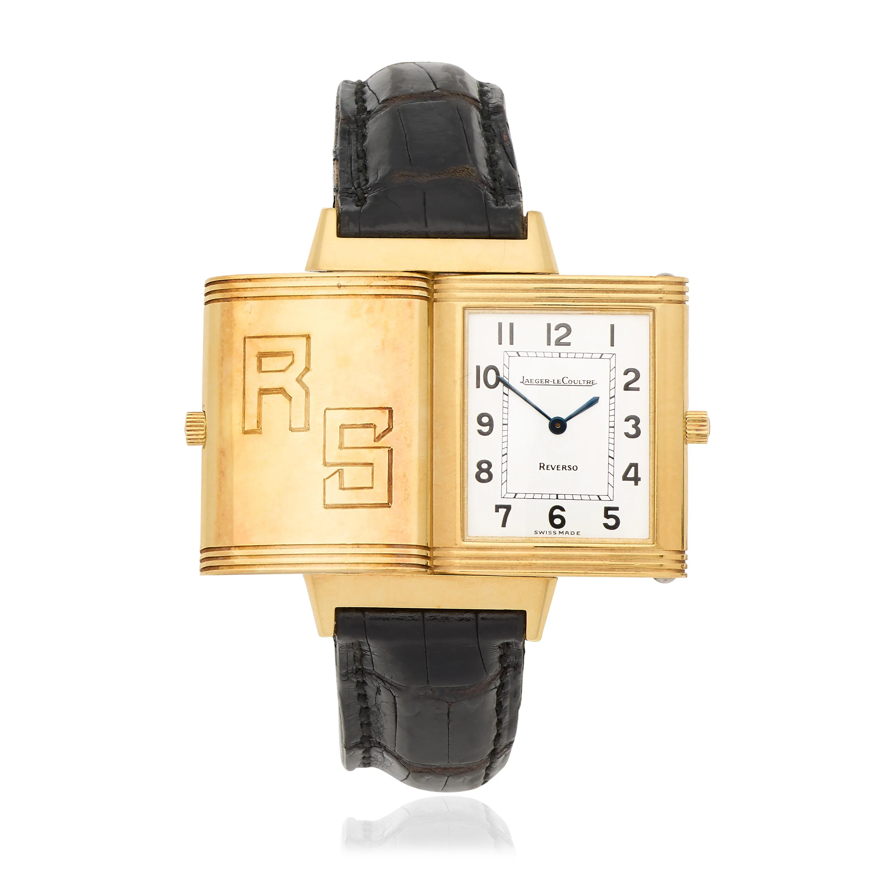 Jaeger-LeCoultre Reverso 250.1.08 23mm 18k yellow gold Silver