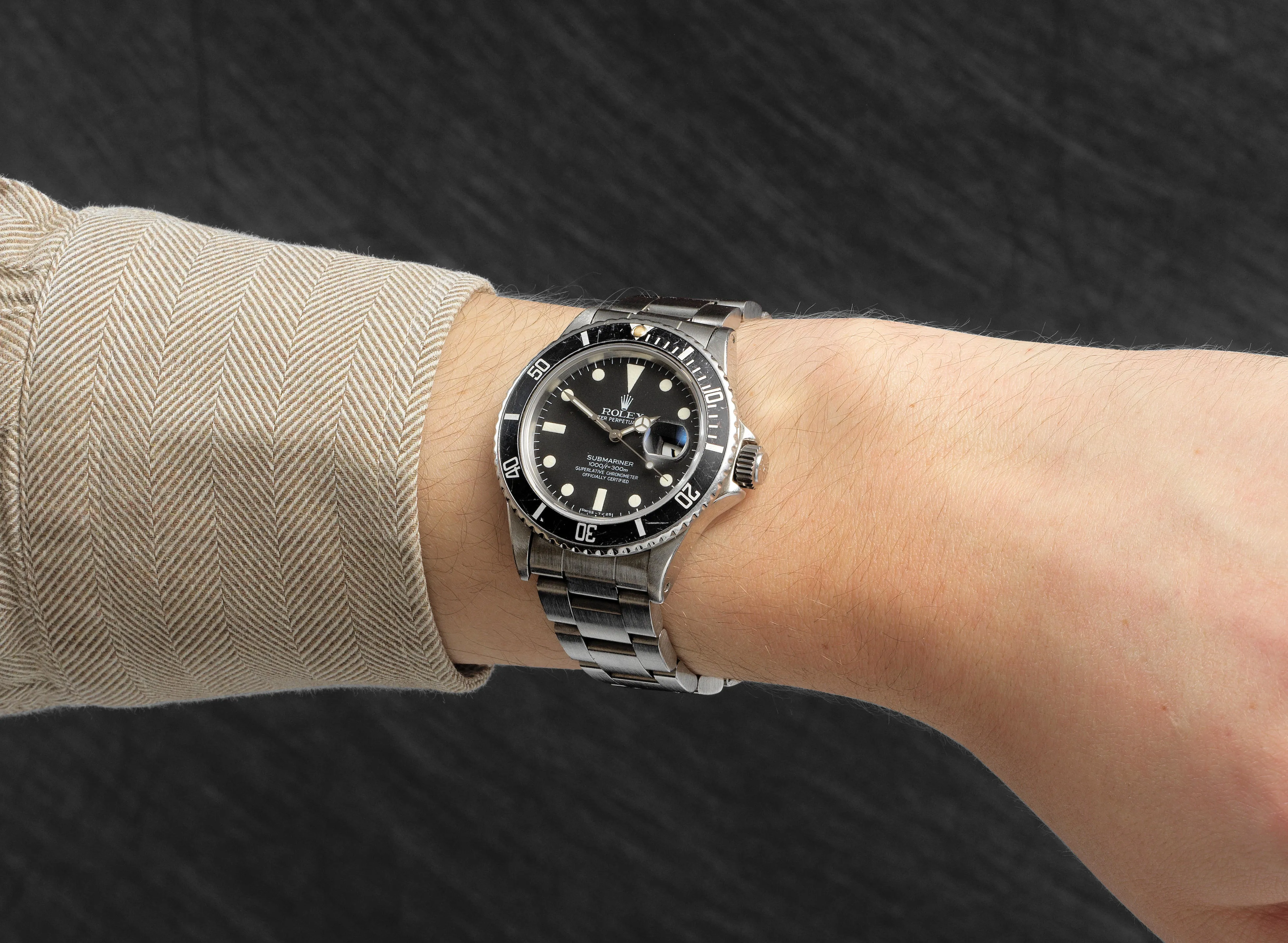 Rolex Submariner 16800 40mm Stainless steel Black 1