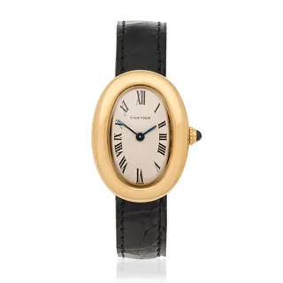 Cartier Baignoire 866044 18k yellow gold Silver