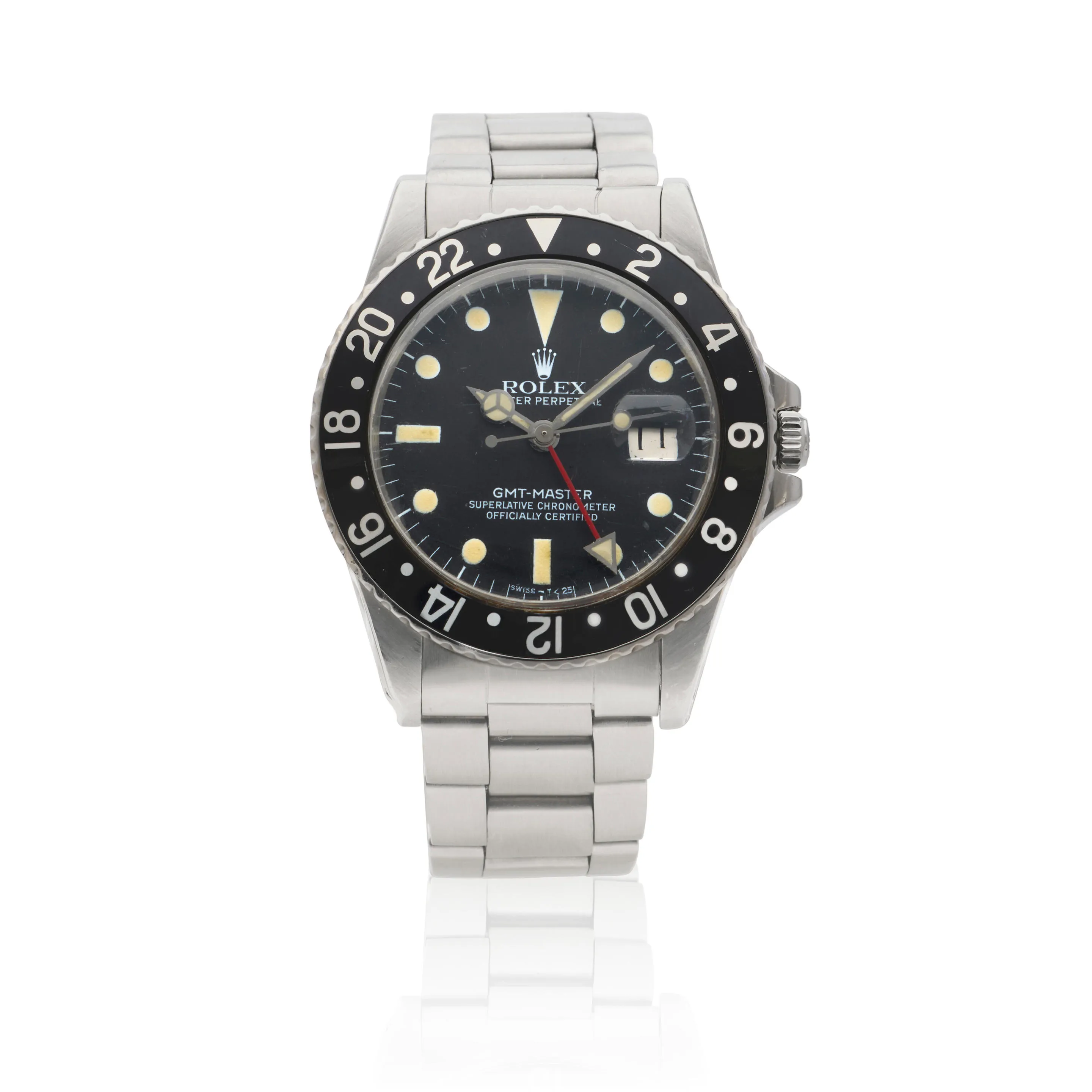 Rolex GMT-Master 16750 39mm Stainless steel Black