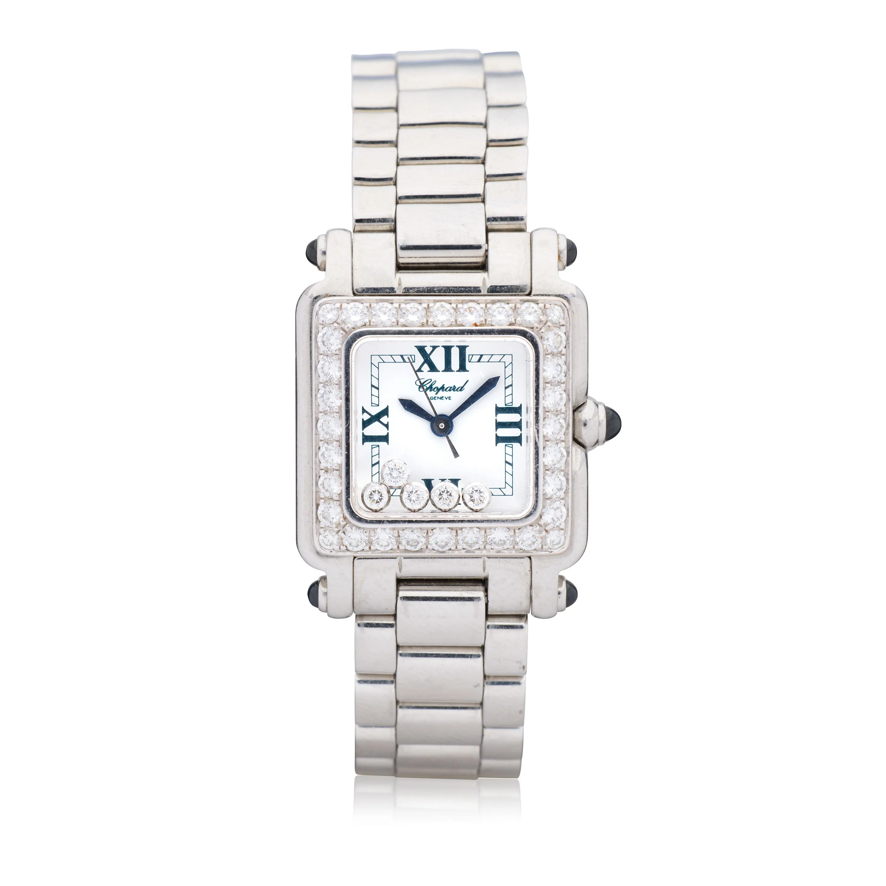 Chopard Happy Sport 27/8895-23711 23mm Stainless steel and Diamond White