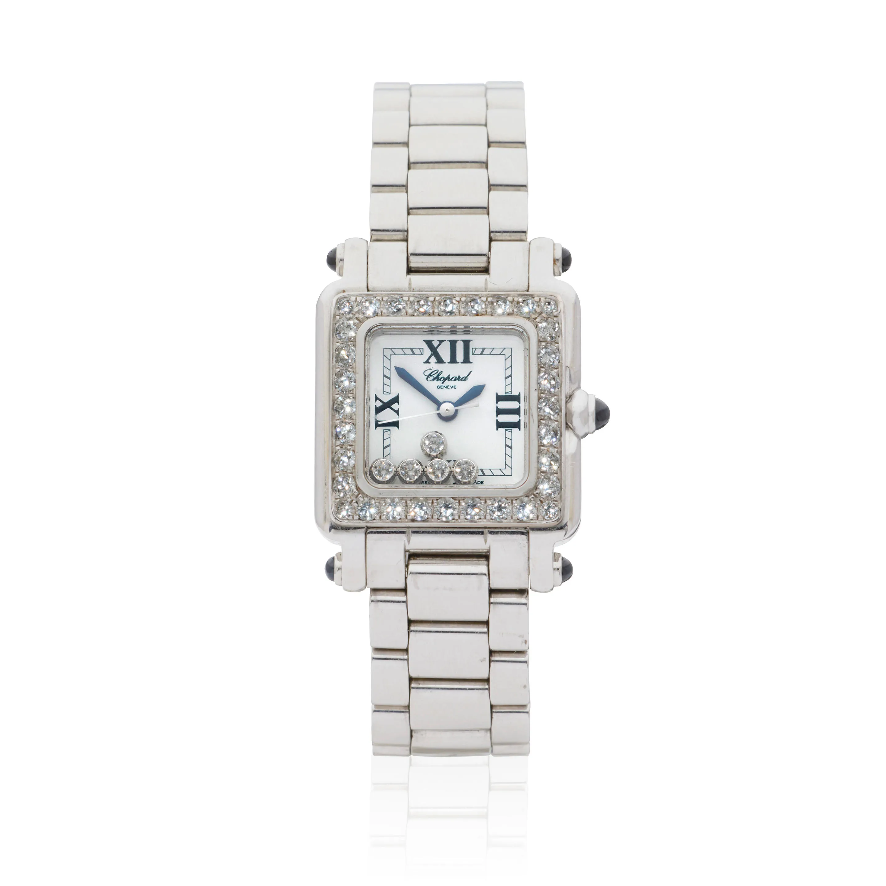 Chopard Happy Sport 27/8895-23711 23mm Stainless steel and Diamond White 1