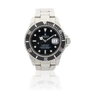 Rolex Submariner 16610 T Stainless steel Black