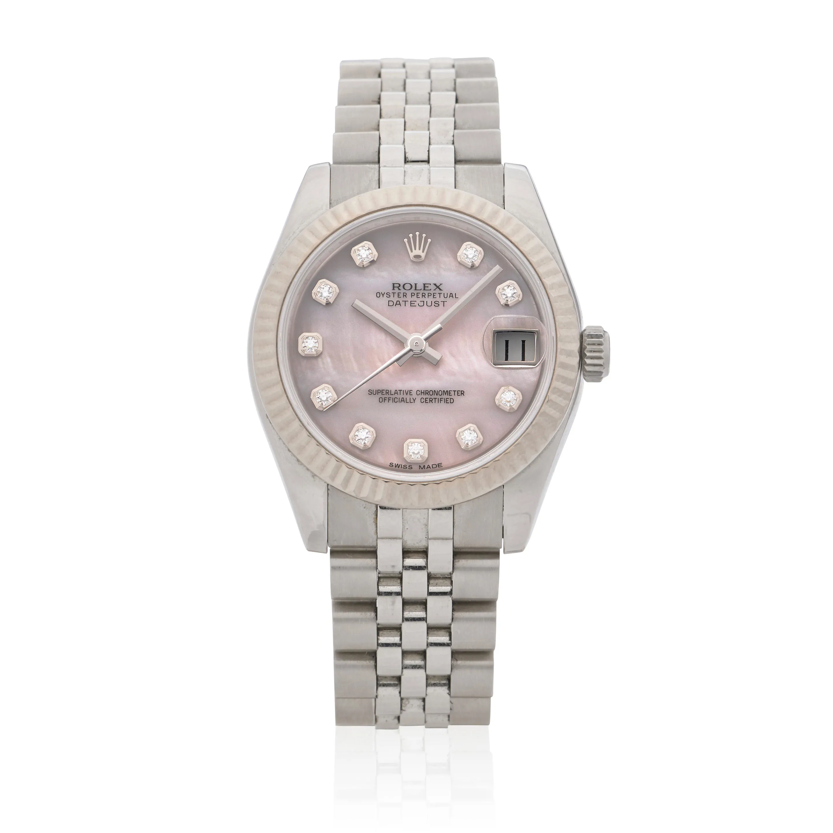 Rolex Datejust 31 178274 31mm Stainless steel and 18k white gold Mother-of-pearl