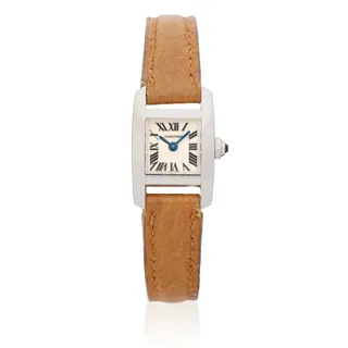 Cartier Tankissime 2831 18k white gold Silver