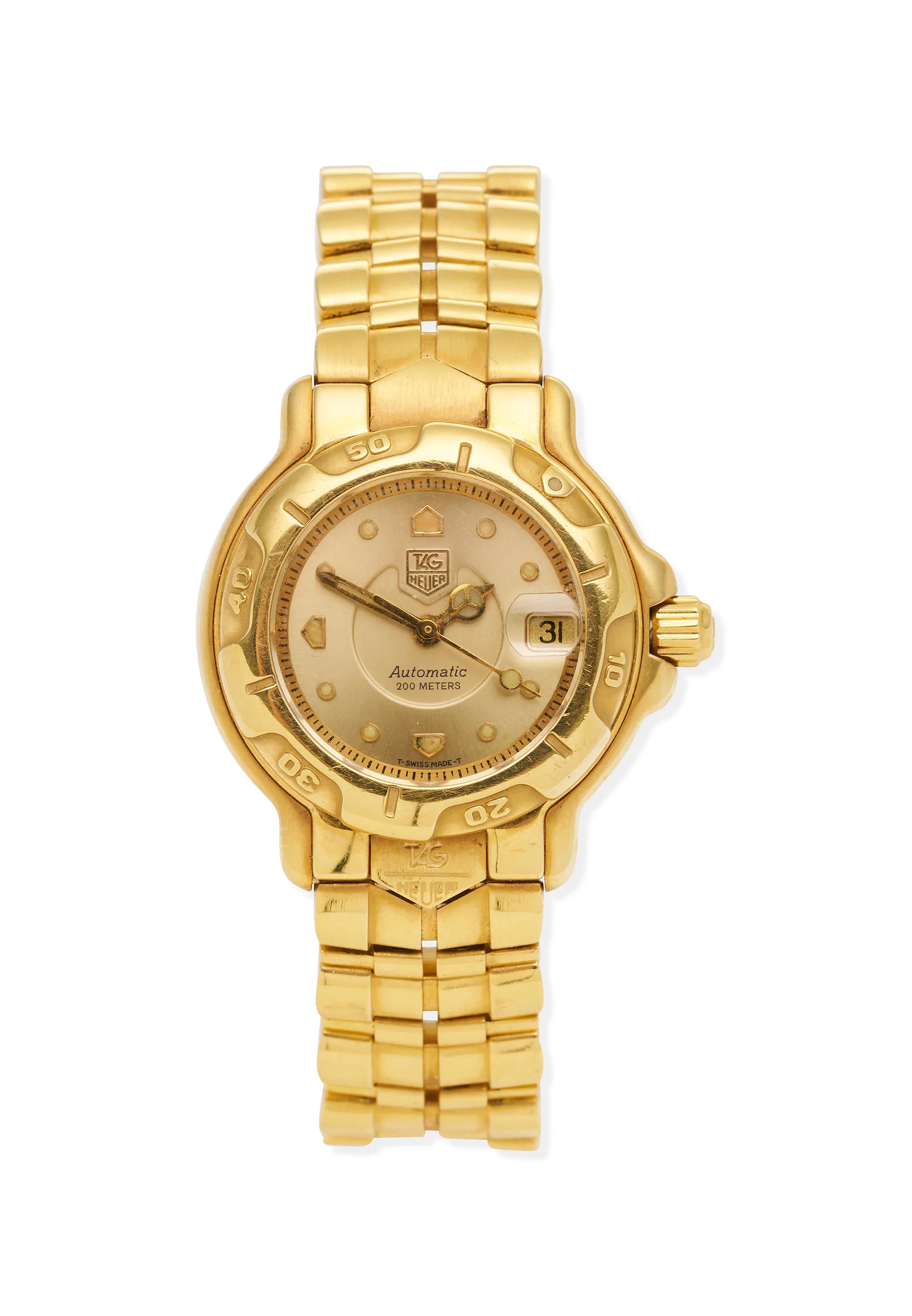 TAG Heuer 6000 WH234 29mm 18k yellow gold Gold