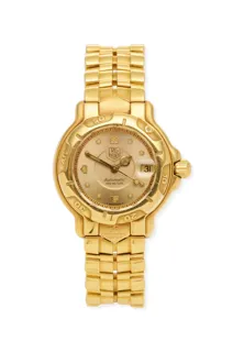 TAG Heuer 6000 WH234 18k yellow gold Golden