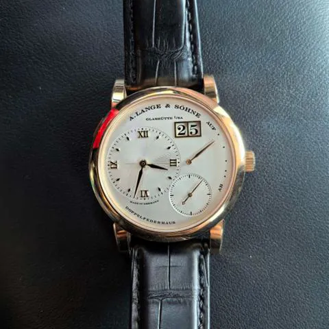 A. Lange & Söhne Lange 1 101.032 38.5mm Rose gold Silver