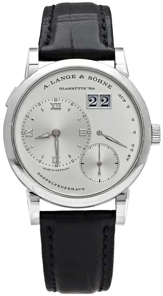 A. Lange & Söhne Lange 1 191.039 38.5mm White gold Silver