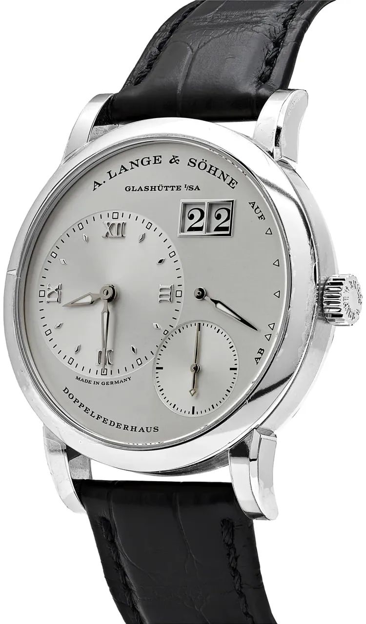 A. Lange & Söhne Lange 1 191.039 38.5mm White gold Silver 1