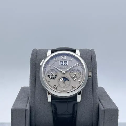 A. Lange & Söhne Langematik Perpetual 310.025 38.5mm Platinum Silver