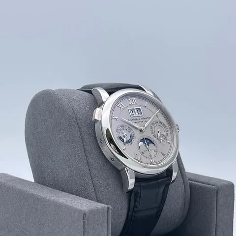 A. Lange & Söhne Langematik Perpetual 310.025 38.5mm Platinum Silver 2