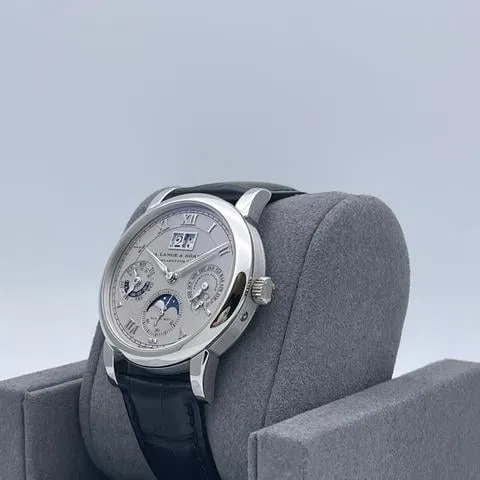 A. Lange & Söhne Langematik Perpetual 310.025 38.5mm Platinum Silver 3