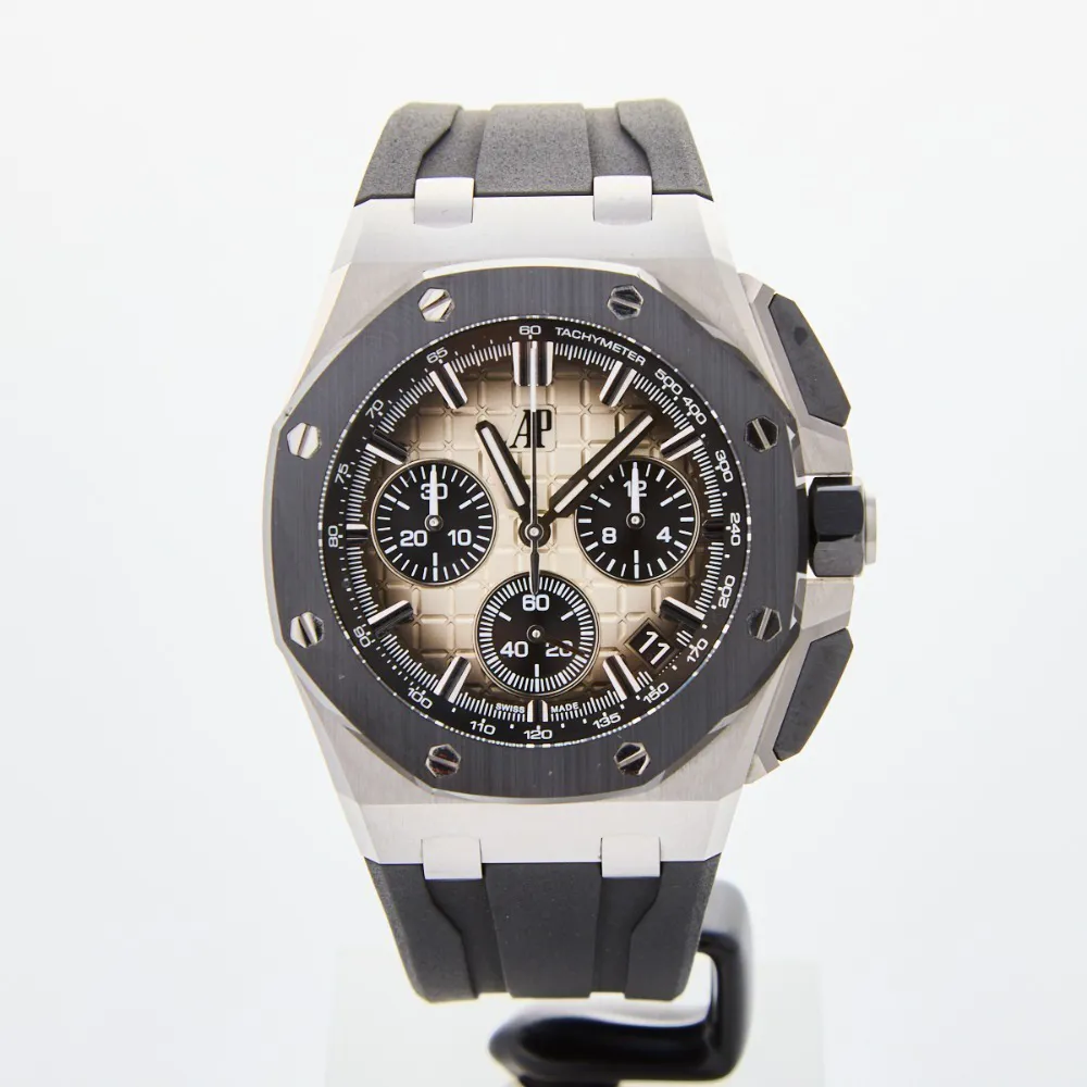 Audemars Piguet Royal Oak Offshore 26420SO.OO.A600CA.01 43mm Ceramic and Stainless steel Brown