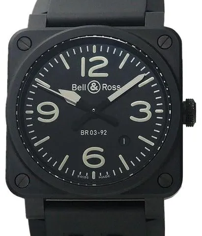 Bell & Ross BR 03-92 Ceramic BR03-92 BR0392-BL-CE 42mm Ceramic Black