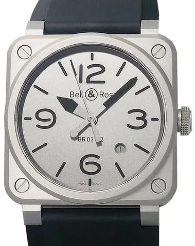 Bell & Ross BR 03 42mm Stainless steel Gray