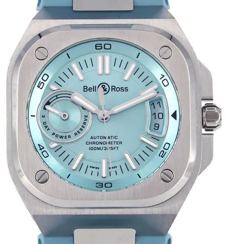 Bell & Ross Instruments BRX5R-IB-ST/SRB 41mm Stainless steel Blue