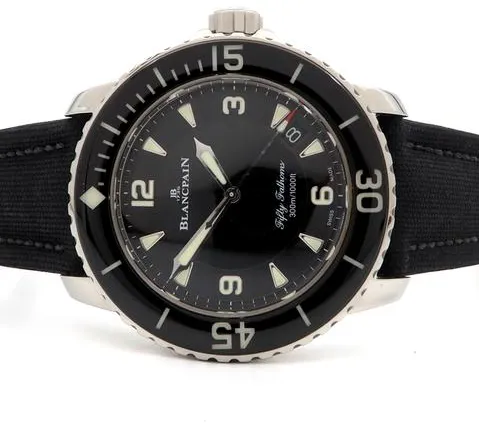 Blancpain Fifty Fathoms 5015-1130-52 45mm Stainless steel Black 1