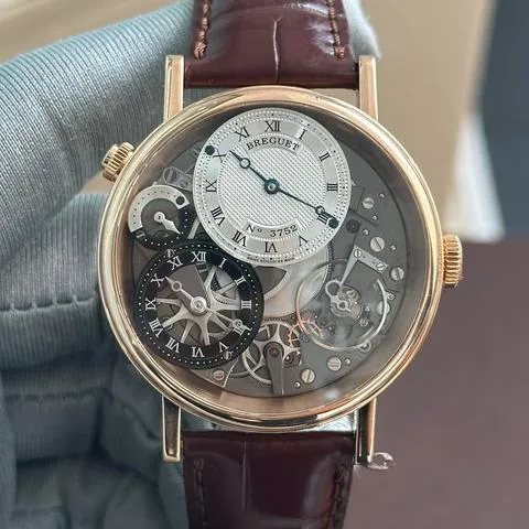 Breguet Tradition 7067BR/G1/9W6 40mm Rose gold Gray