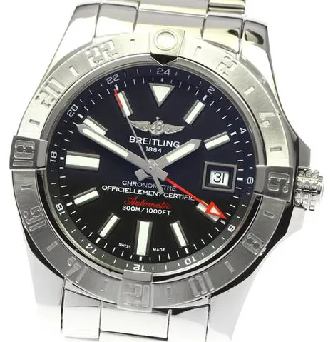 Breitling Avenger A32390 43mm Stainless steel Black