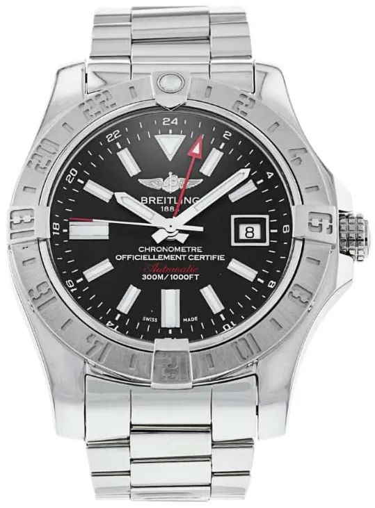 Breitling Avenger A32390 43mm Stainless steel Black