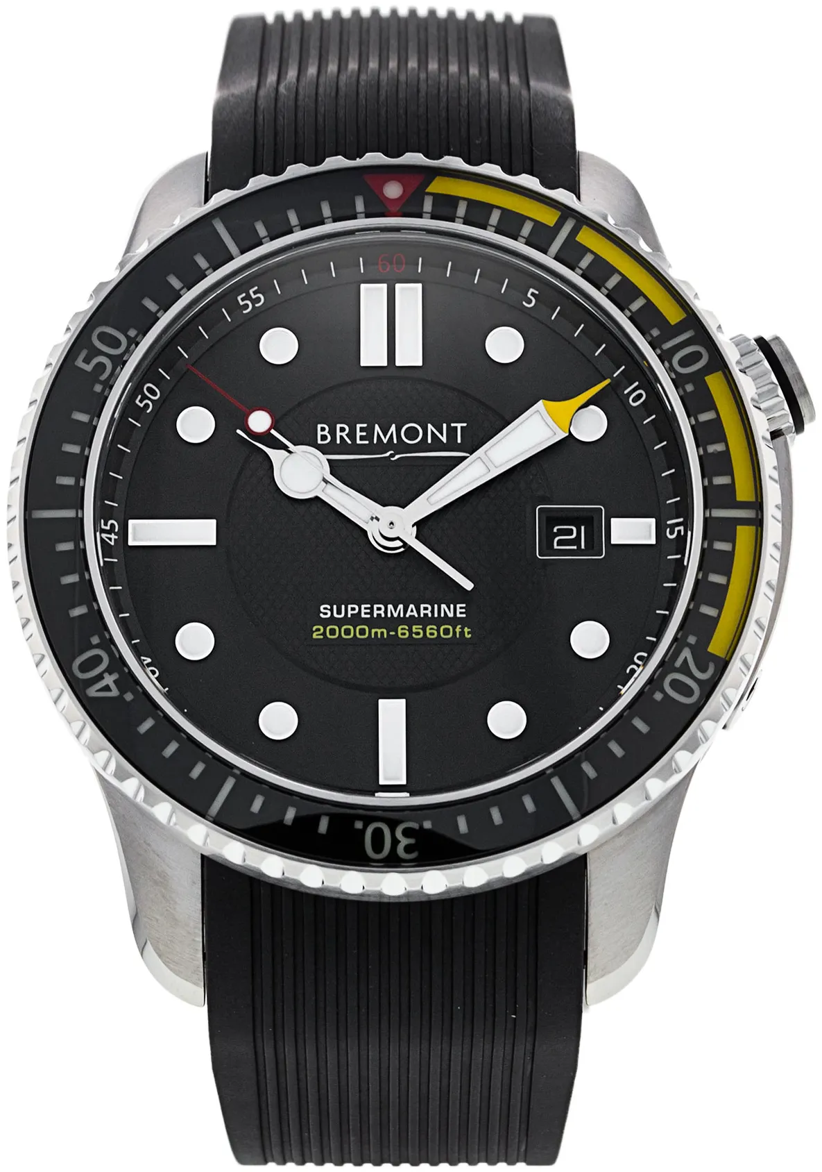 Bremont Supermarine S2000/YLW-BR 45mm Stainless steel Black