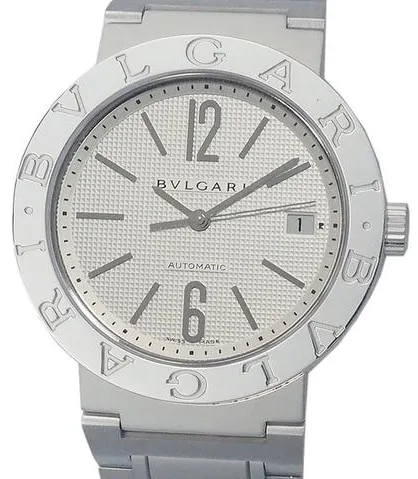 Bulgari Bulgari BB38SS AUTO BB38WSSD 38mm Stainless steel Silver