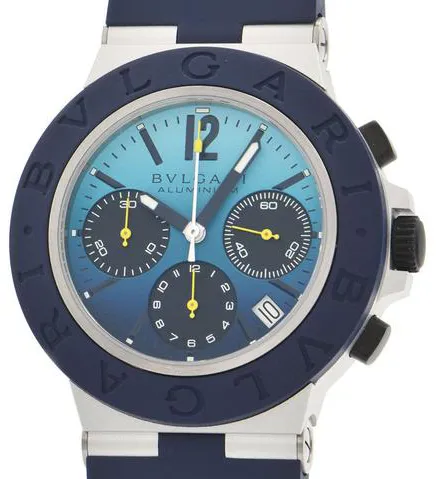 Bulgari Bulgari BB40ATCH 40mm Aluminium Blue