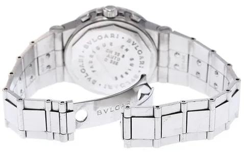 Bulgari Diagono CH 35 S 35mm Stainless steel Champagne 5