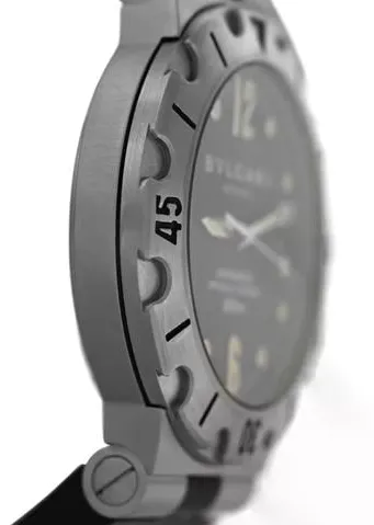 Bulgari Diagono SD 38 S 38mm Stainless steel Black 2