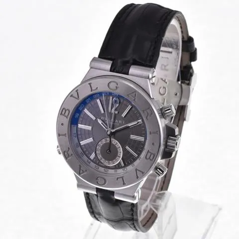 Bulgari Diagono DG40SGMT 40mm Stainless steel Silver 1