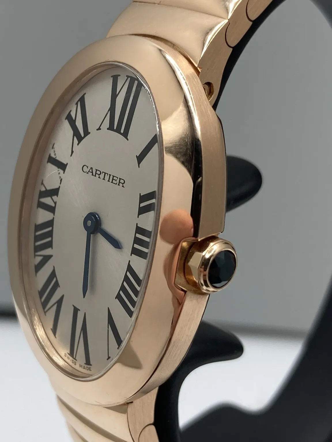 Cartier Baignoire W8000005 24mm Rose gold Silver 2