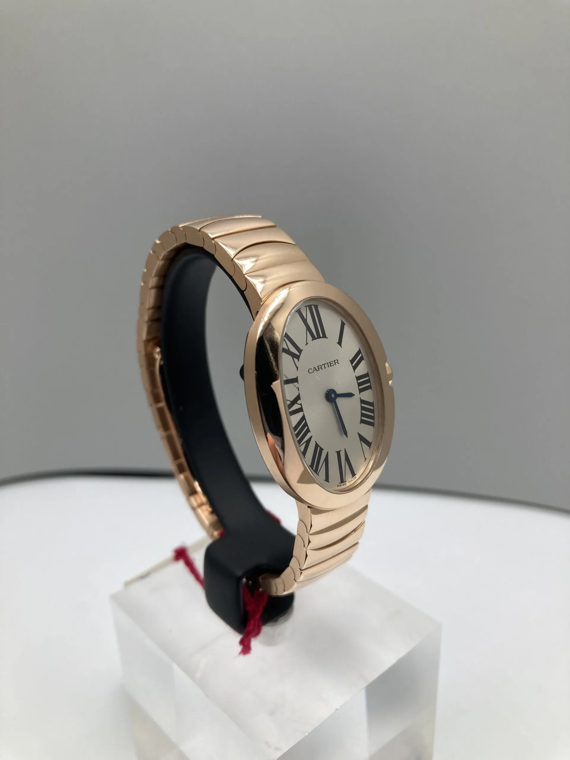 Cartier Baignoire W8000005 24mm Rose gold Silver 5