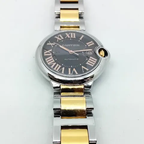 Cartier Ballon Bleu 42mm W69009Z3 42mm Yellow gold and Stainless steel Black 10