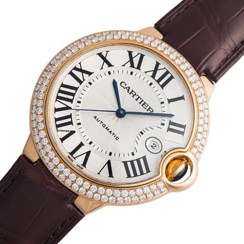 Cartier Ballon Bleu 42mm WE900851 42mm Rose gold Silver 1