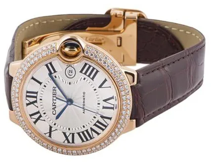 Cartier Ballon Bleu 42mm WE900851 42mm Rose gold Silver 3