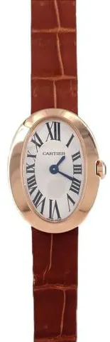 Cartier Mini Baignoire W8000017 19mm Rose gold Silver