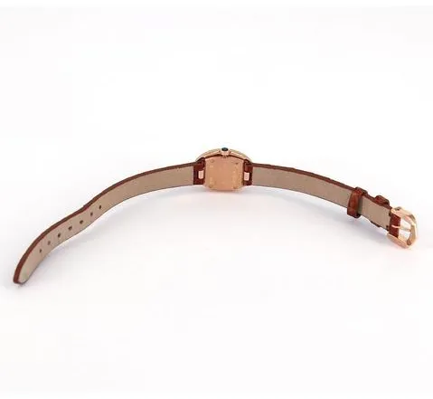 Cartier Mini Baignoire W8000017 19mm Rose gold Silver 3