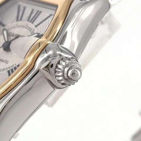 Cartier Roadster w62031y4 37mm Yellow gold Silver 3