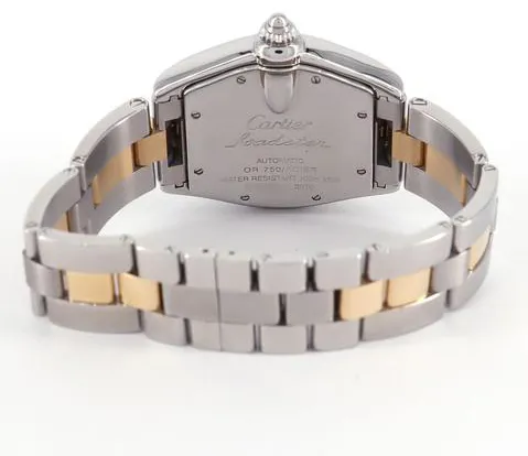 Cartier Roadster w62031y4 37mm Yellow gold Silver 4