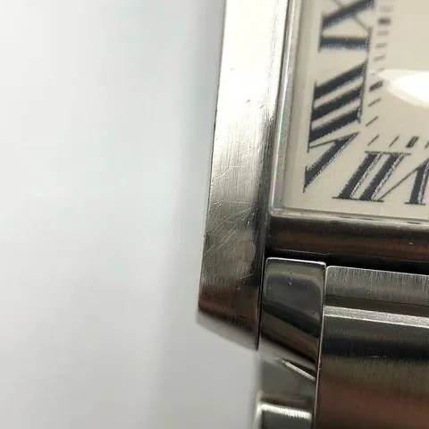 Cartier Tank Française W51008Q3 25mm Stainless White 5