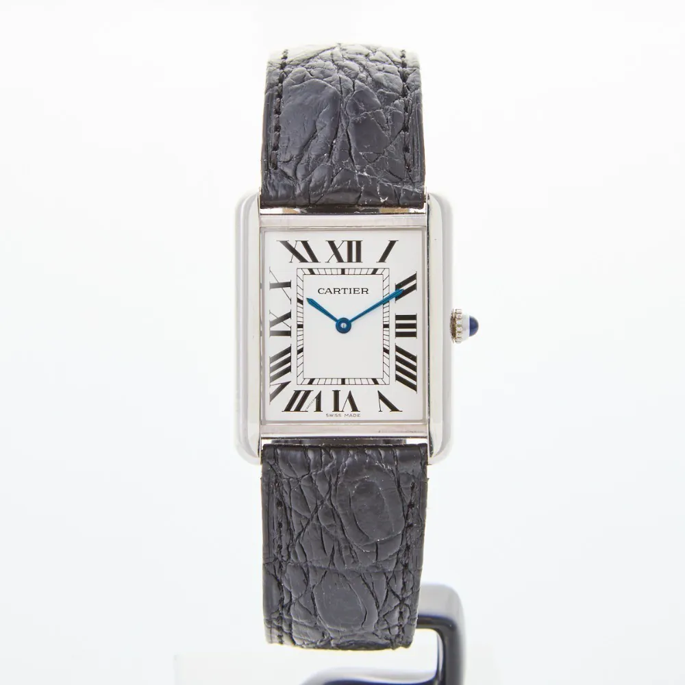 Cartier Tank Louis Cartier W5200003 34.5mm Stainless steel Silver