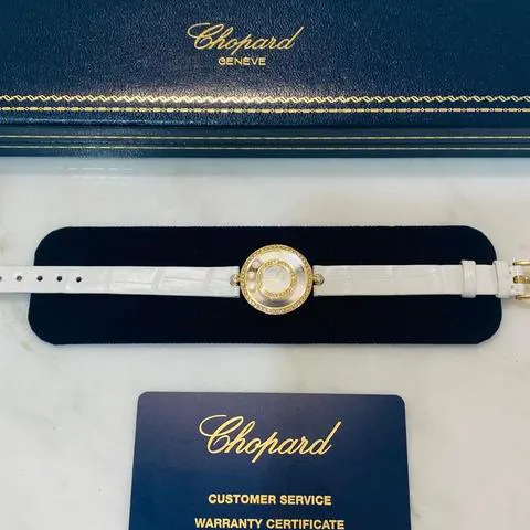 Chopard Happy Diamonds 20/3957 Yellow gold White 2