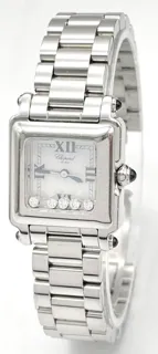 Chopard Happy Sport 8892 Stainless steel and Diamond White