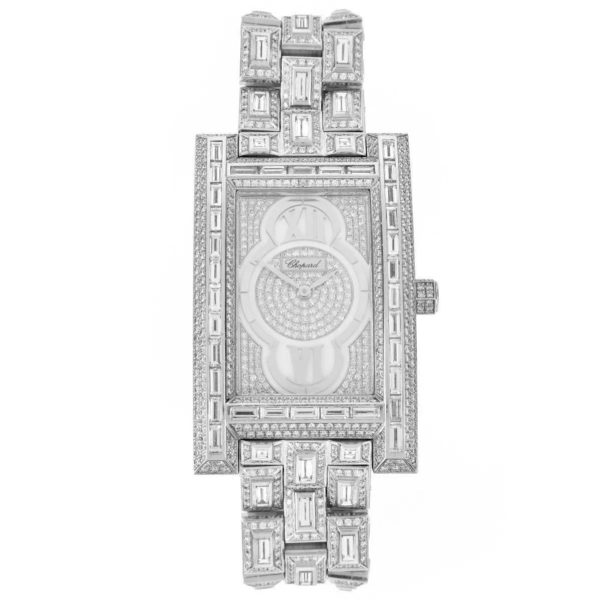 Chopard 32mm 18k white gold