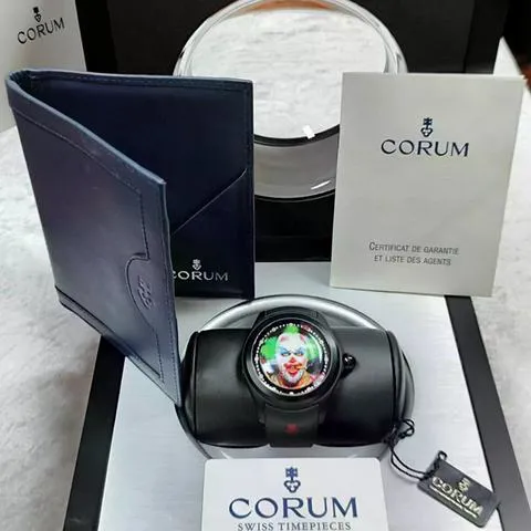 Corum Bubble 390.101.95/0371MB01 52mm Titanium Black